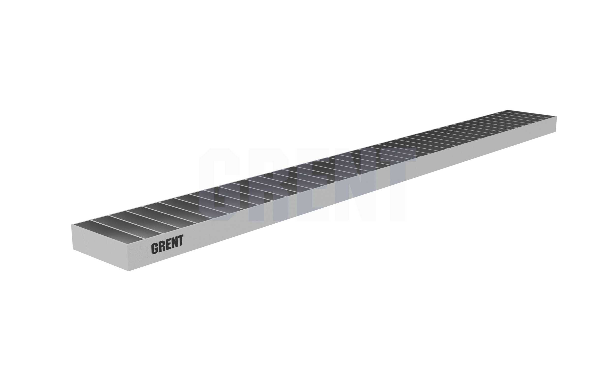 Решетка щелевая из нержавеющей стали GRENT S 80