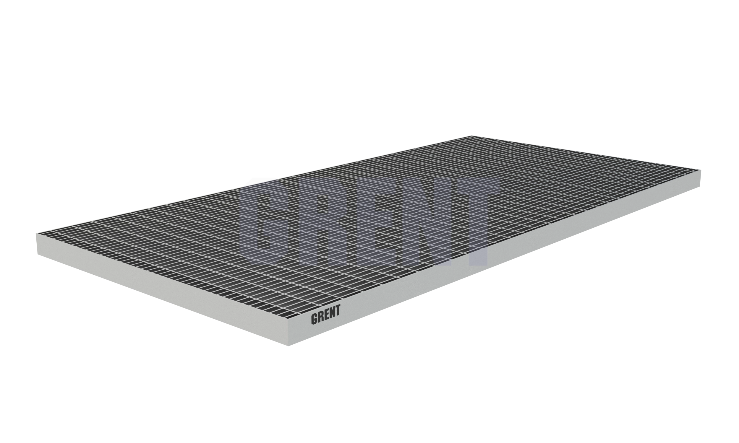 Прессованный настил из нержавеющей стали GRENT 33х11 500х1000