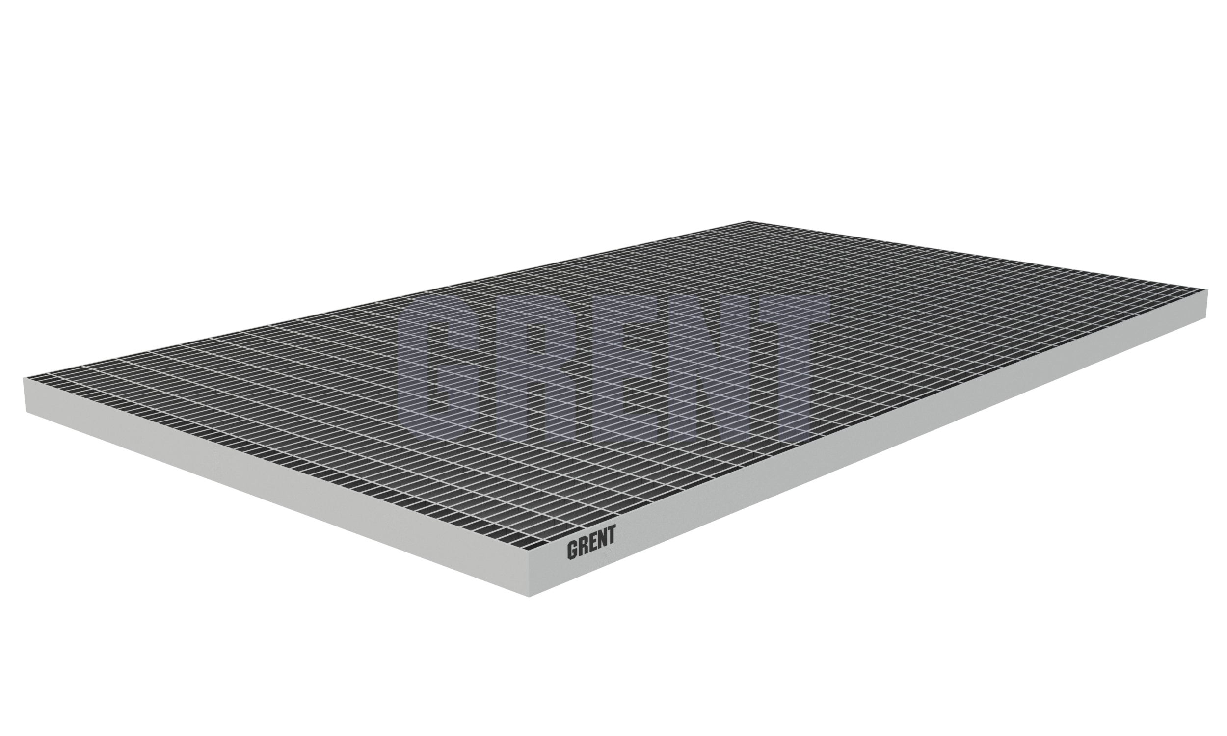 Прессованный настил из нержавеющей стали GRENT 33х11 600х1000