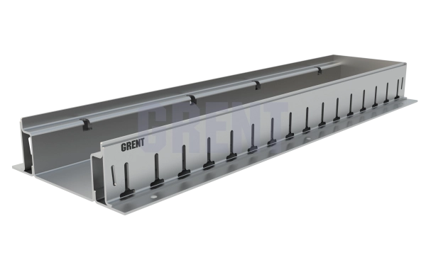 Лоток водоотводный мостовой GRENT MosT 160 торцевой