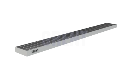 Решетка щелевая из нержавеющей стали GRENT S 120