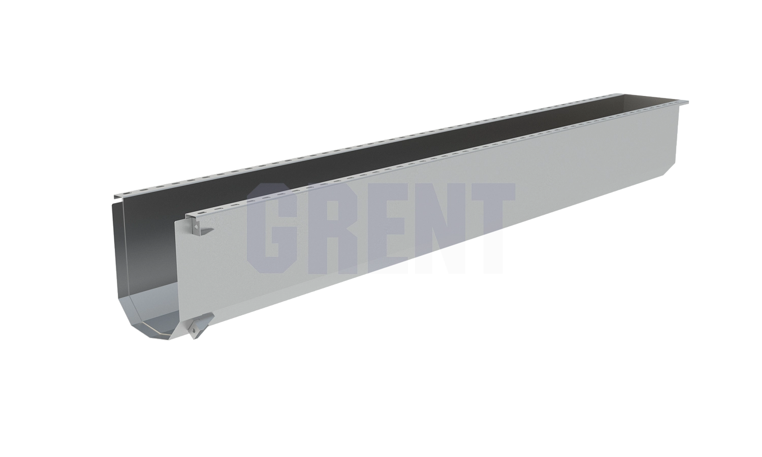 Лоток водоотводный мостовой GRENT MosT подвесной 150 торцевой