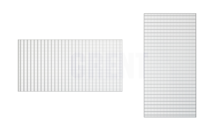 Прессованный настил из нержавеющей стали GRENT 33х11 500х1000