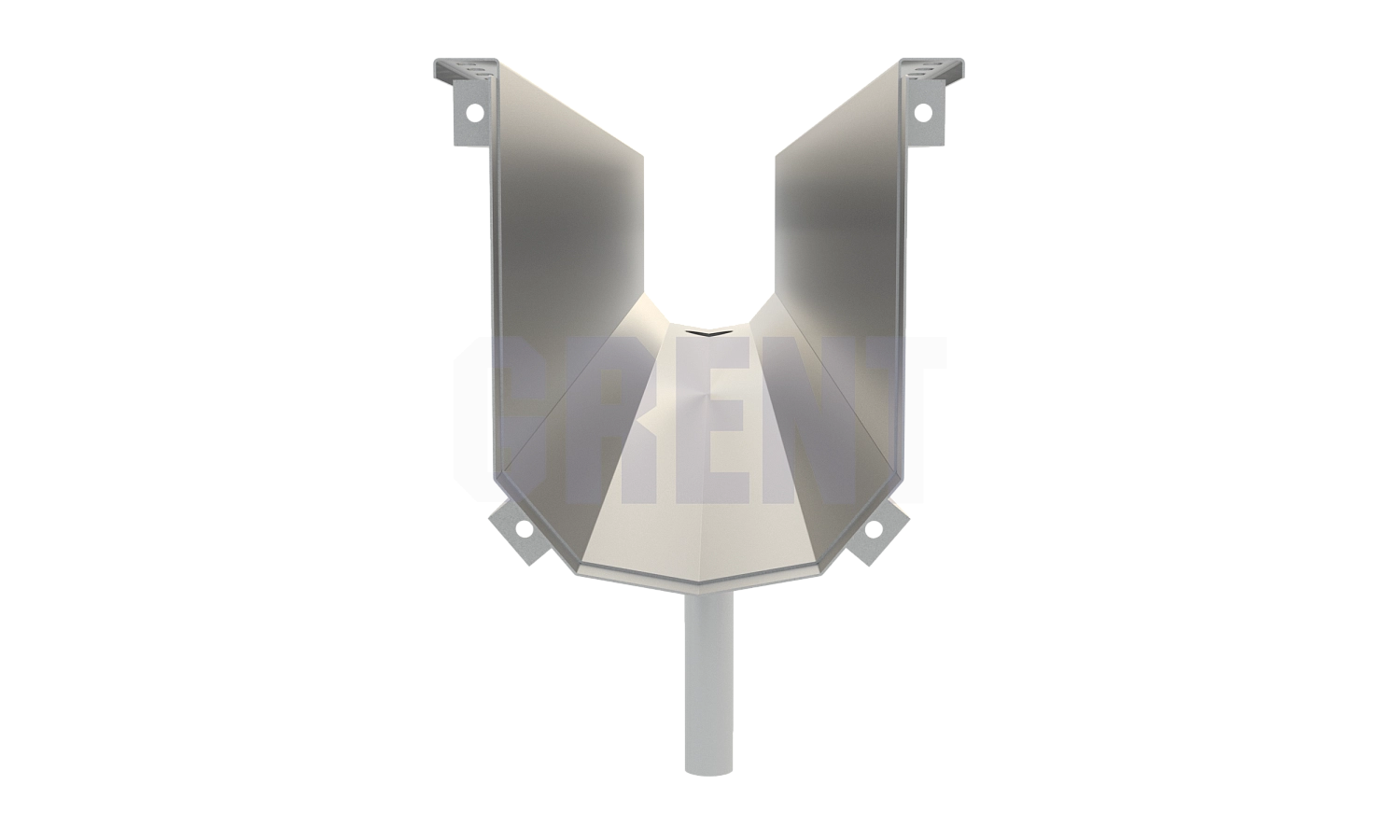 Лоток водоотводный мостовой GRENT MosT подвесной 200 выпускной