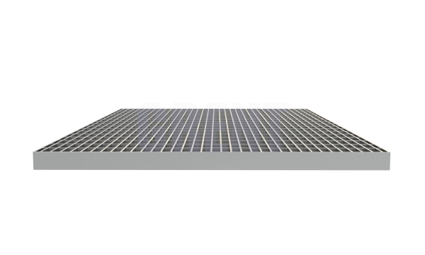 Прессованный настил из нержавеющей стали GRENT 33х11 390х590