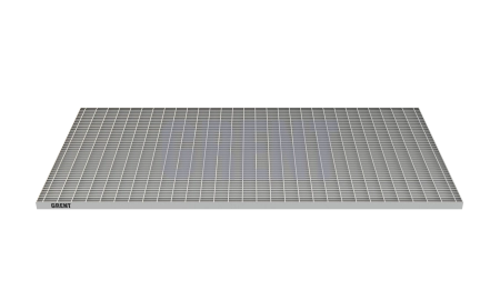 Прессованный настил из нержавеющей стали GRENT 33х11 490х990