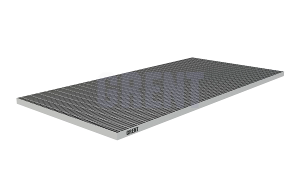 Прессованный настил из нержавеющей стали GRENT 33х11 490х990