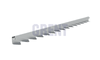 Бордюр стальной GRENT BR L-образный 2400*60, сталь 1.5 мм, нержавеющий Бордюр стальной GRENT BR L-образный 2400*60, сталь 1.5 мм, нержавеющий